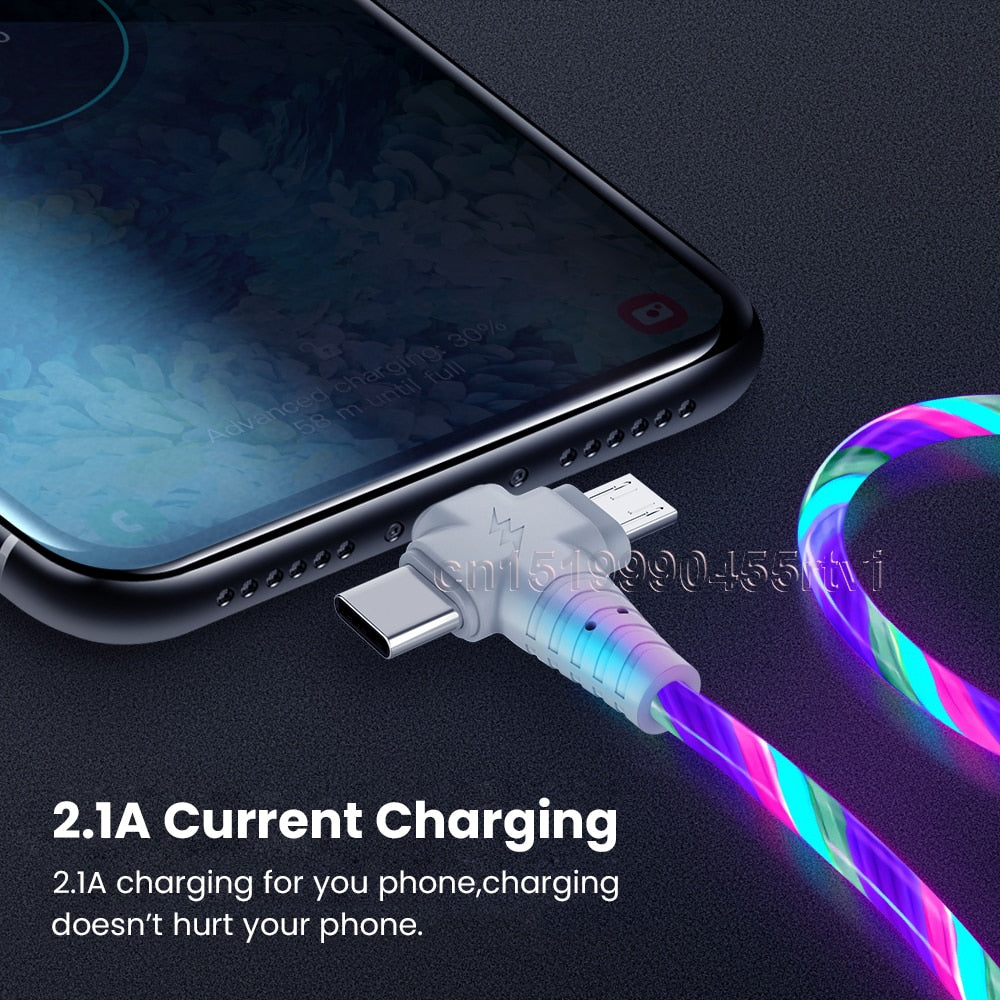 3in1 Flow Luminous Lighting usb cable