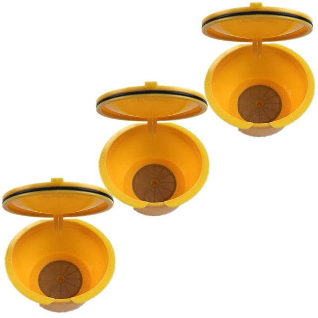 3pcs/Set Refillable Coffee Capsule