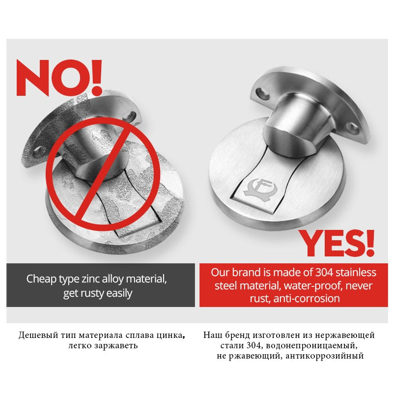 Stainless Steel Magnetic Door Stops