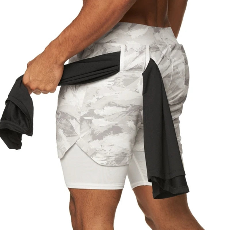 Camo Running Shorts