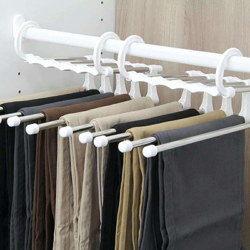 Multi-functional 5 in 1 Trouser Storage Rack