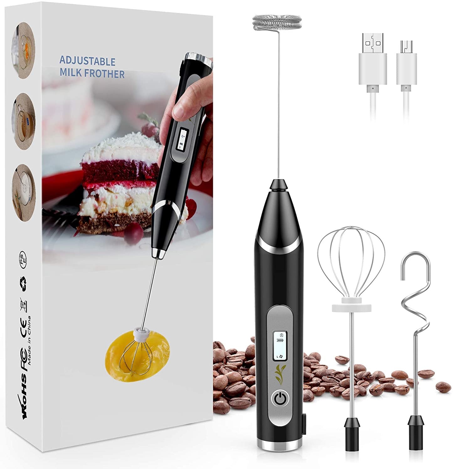 Handheld Electric Milk Frother