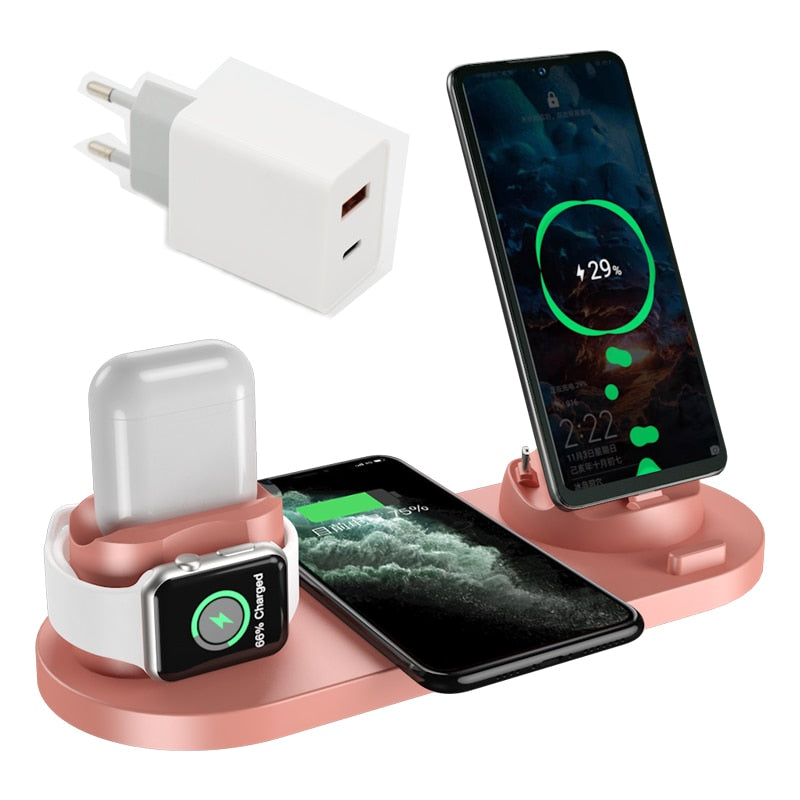 Wireless Charger 6 in 1