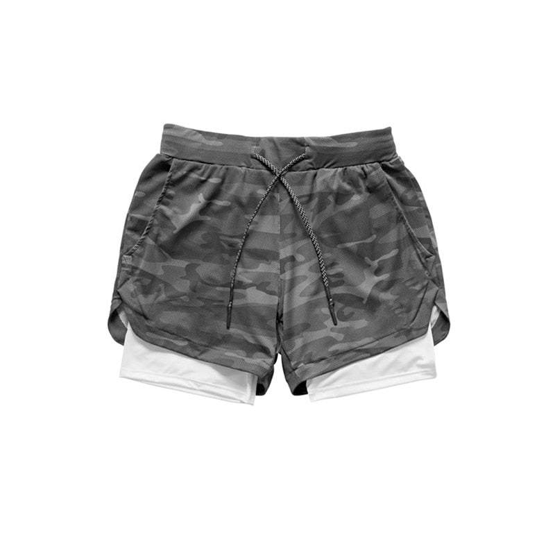 Camo Running Shorts