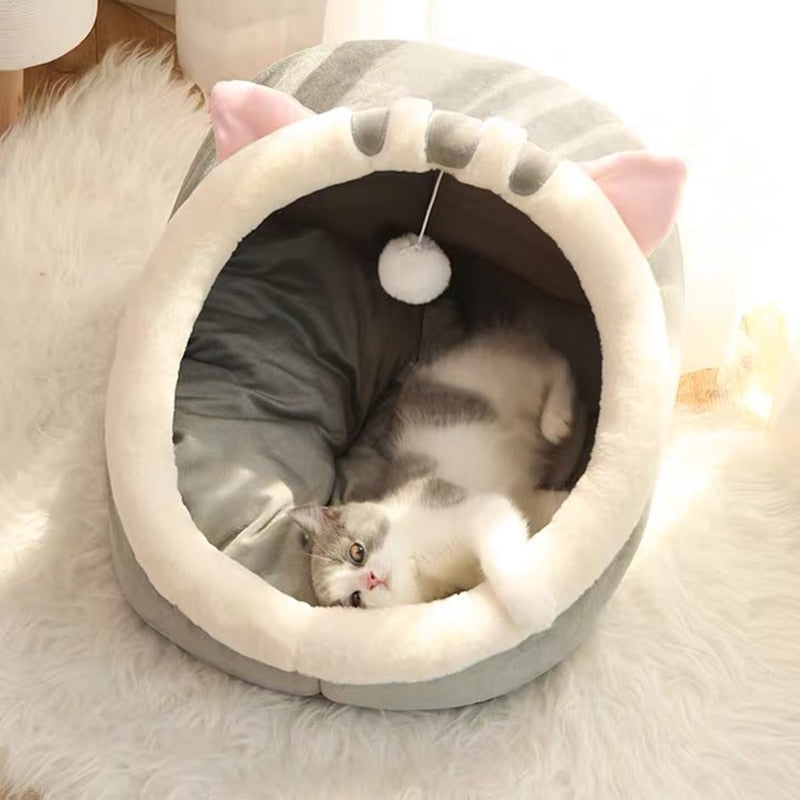 Sweet Cat Bed Cozy Kitten Lounger