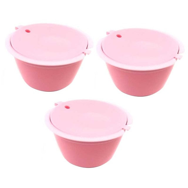 3pcs/Set Refillable Coffee Capsule