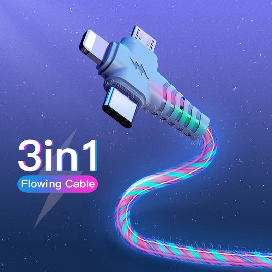 3in1 Flow Luminous Lighting usb cable