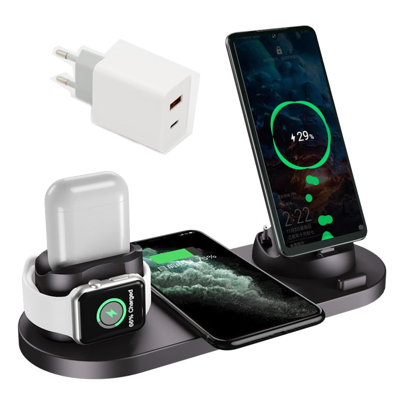 Wireless Charger 6 in 1