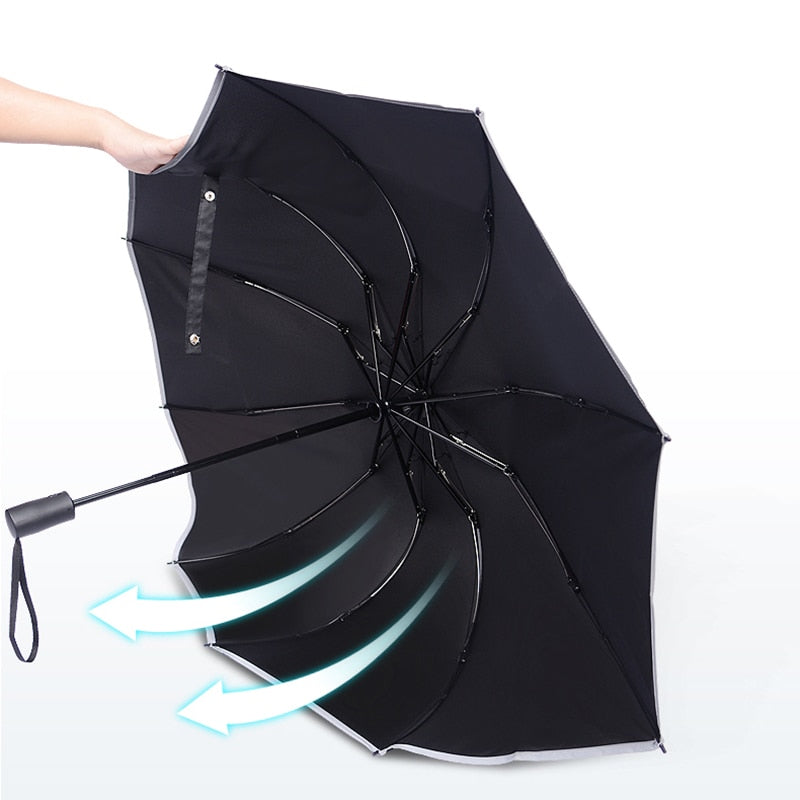 Automatic Reverse Folding Umbrella