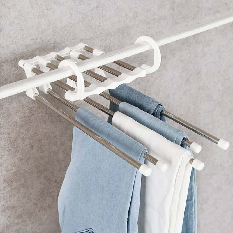 Multi-functional 5 in 1 Trouser Storage Rack