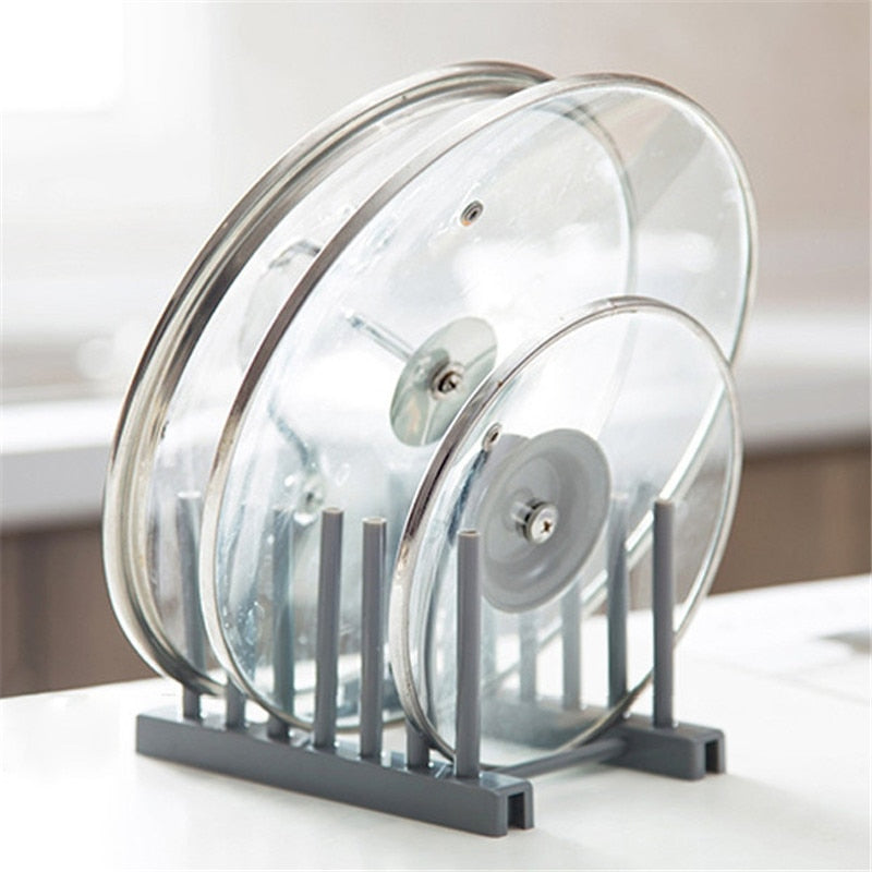 Pot Lid Organizer Rack