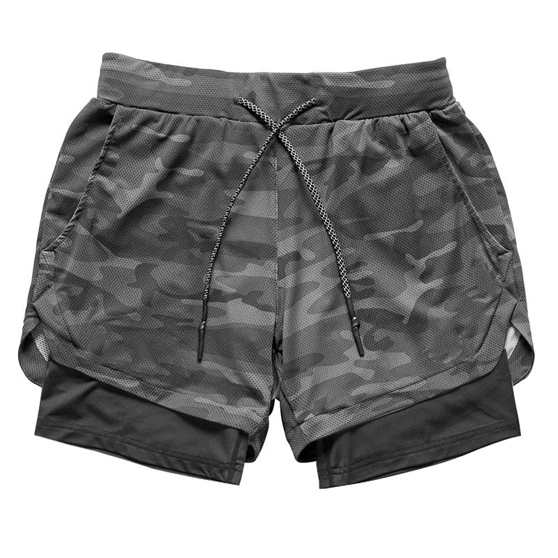 Camo Running Shorts