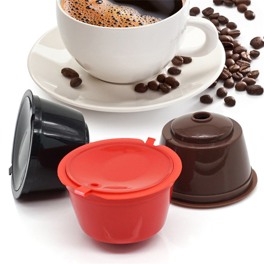 3pcs/Set Refillable Coffee Capsule