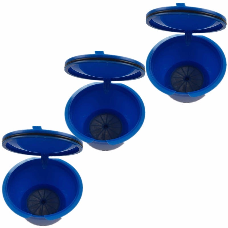 3pcs/Set Refillable Coffee Capsule