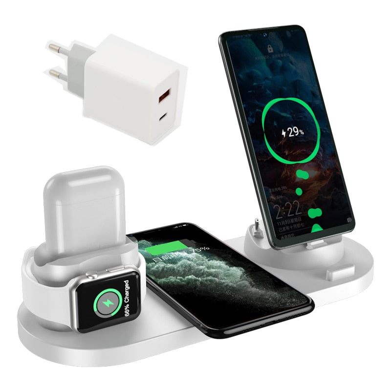 Wireless Charger 6 in 1