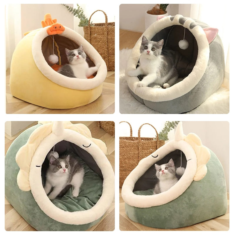 Sweet Cat Bed Cozy Kitten Lounger