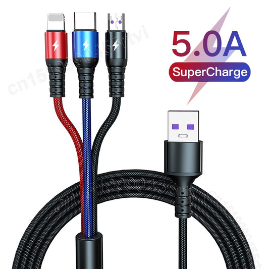 Super Charge 3 in 1 USB Cable