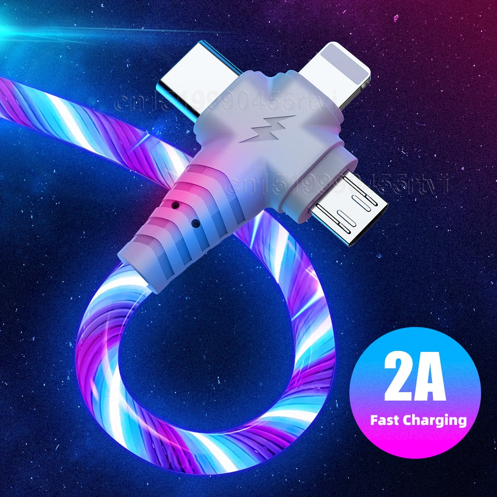 3in1 Flow Luminous Lighting usb cable