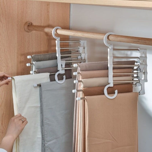 Multi-functional 5 in 1 Trouser Storage Rack