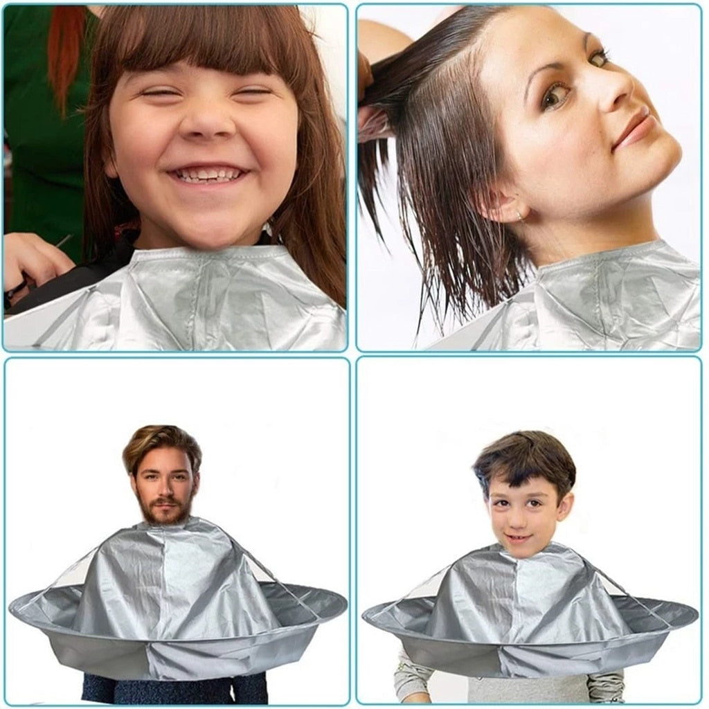 Creative DIY Aprons Hair Cutting Cloak