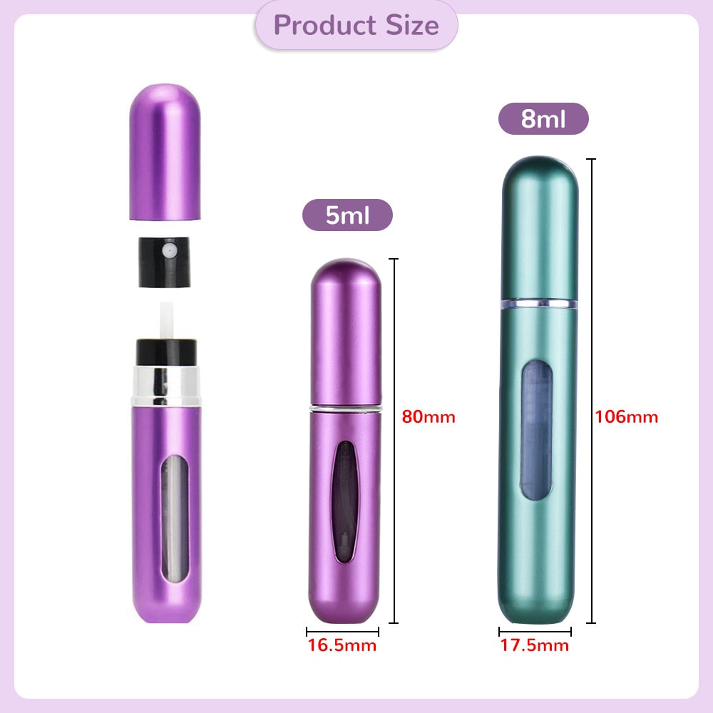 5/8ml Refillable Mini Perfume Bottle Portable