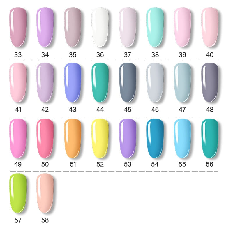 Gel Nail Polish Set