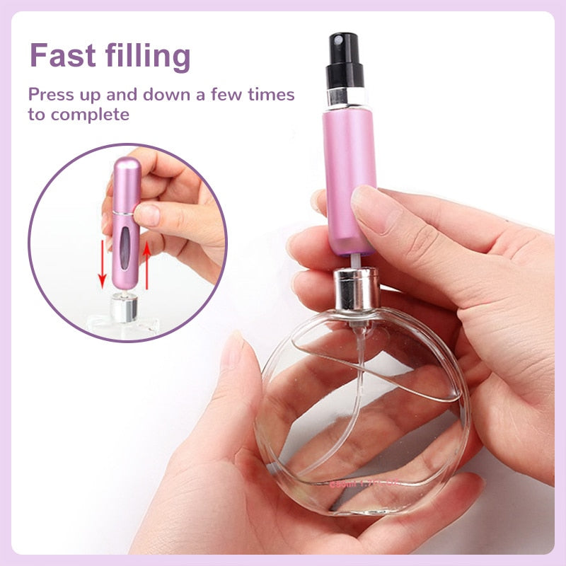 5/8ml Refillable Mini Perfume Bottle Portable