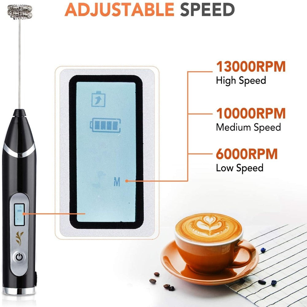 Handheld Electric Milk Frother