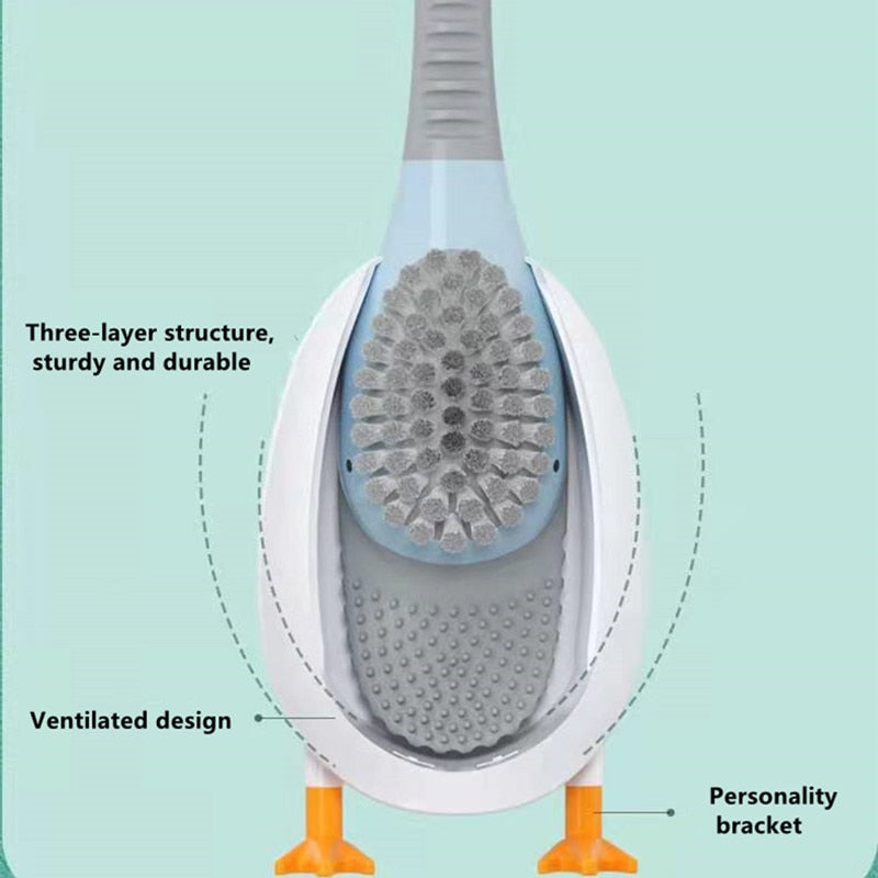 Toilet Brush for Bathroom with Base